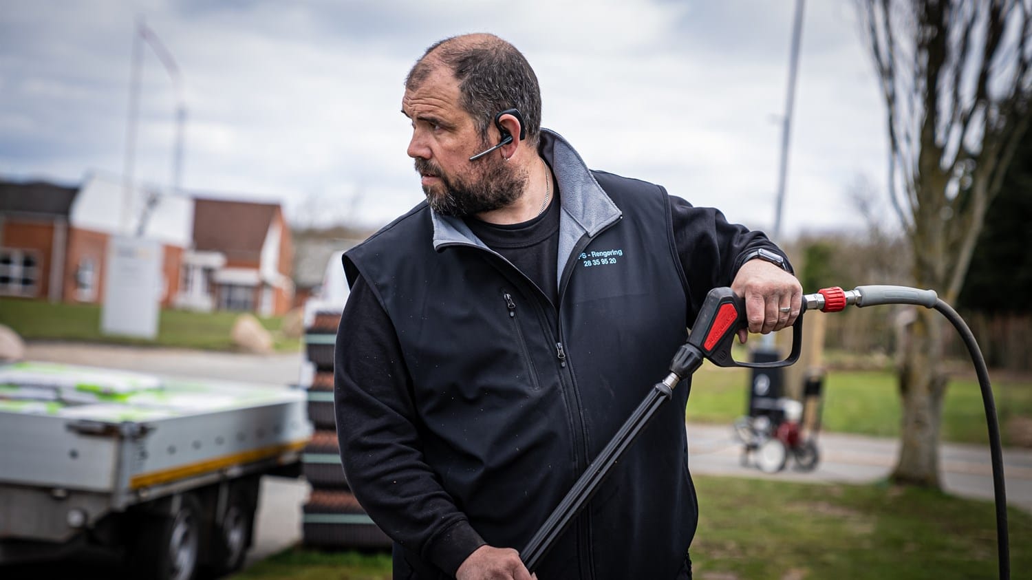 Rensning af fliser i Jelling, Vejle, Horsens & Fredericia